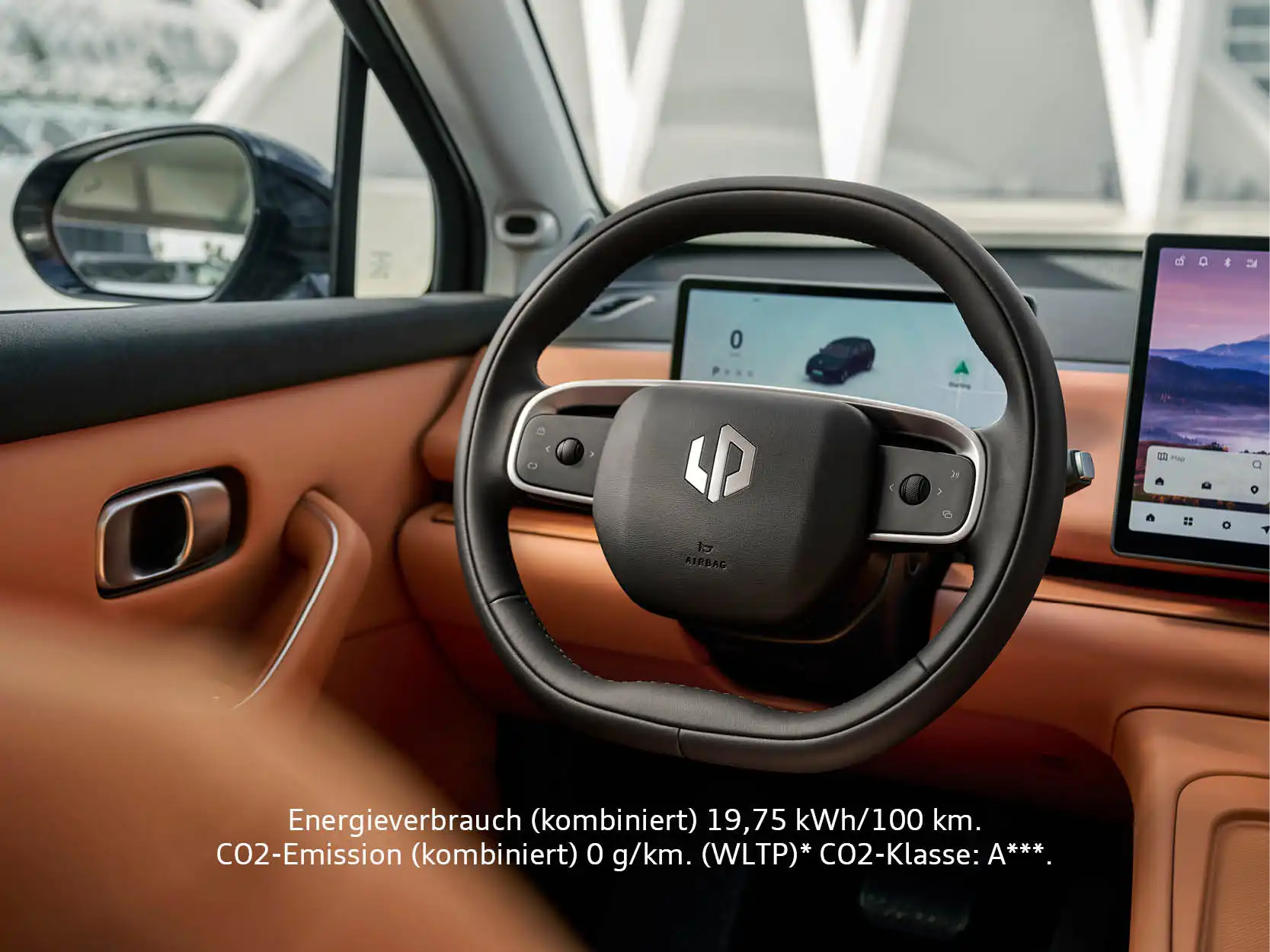 Innenraum des Leapmotor C10 mit stilvollem Design und digitalem Cockpit